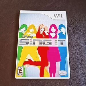 Disney Sing It - Nintendo Wii. Rate E for Everyone!
